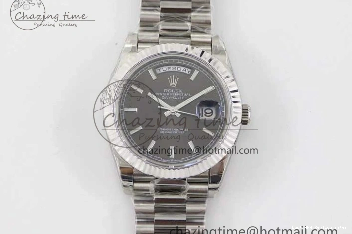 AAA Replica Watches Practical Best on 904L SS A Day TWF Bracelet Date 40mm SS Steel Grey 2358 Dial 1:1 Edition 0102